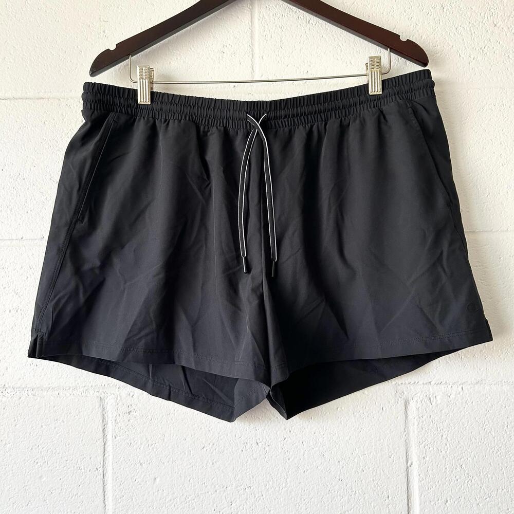 Champion Black Built in Panty Active Workout Casual Shorts Women’s XL